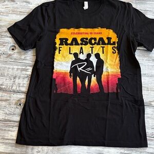NWOT, Rascal Flatts concert tee shirt, size L